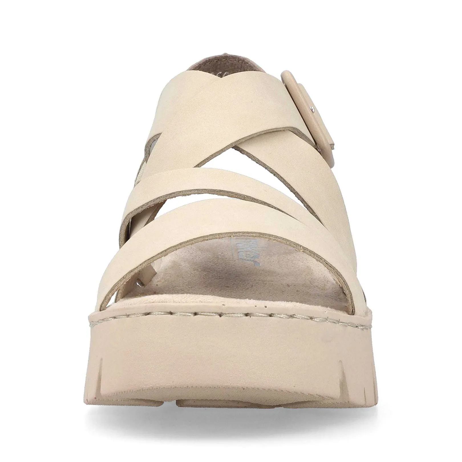New Women'S Strappy Sandals Light Beige Ladies Sandals & Sandals
