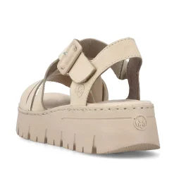 New Women'S Strappy Sandals Light Beige Ladies Sandals & Sandals