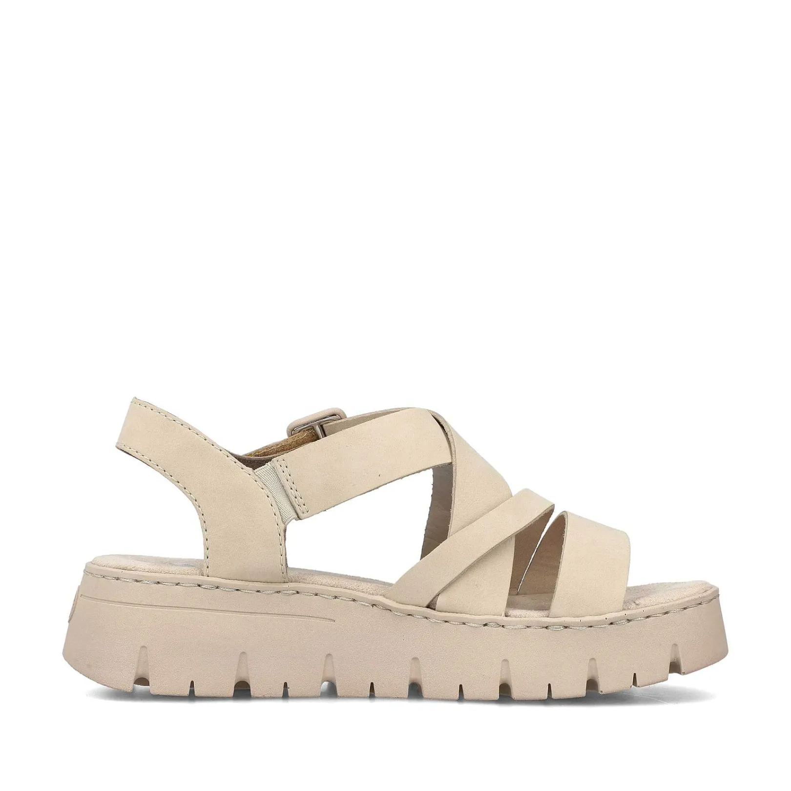 New Women'S Strappy Sandals Light Beige Ladies Sandals & Sandals