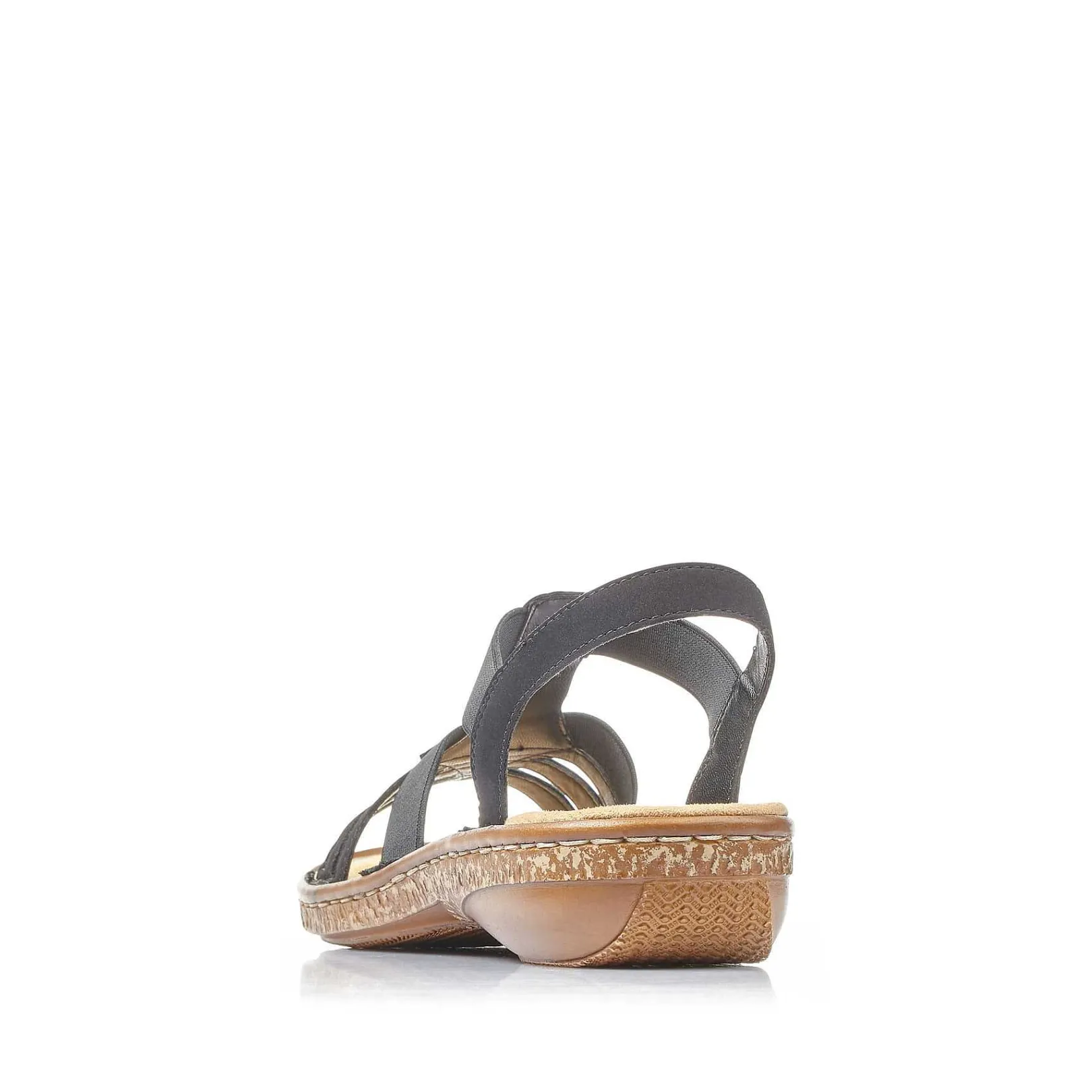 Hot Women'S Strappy Sandals Night Black Ladies Sandals & Sandals