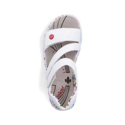 Sale Women'S Strappy Sandals Lily White Ladies Colorful Styles