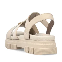 Best Women'S Strappy Sandals Light Beige Ladies Vegan