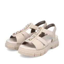 Best Women'S Strappy Sandals Light Beige Ladies Vegan