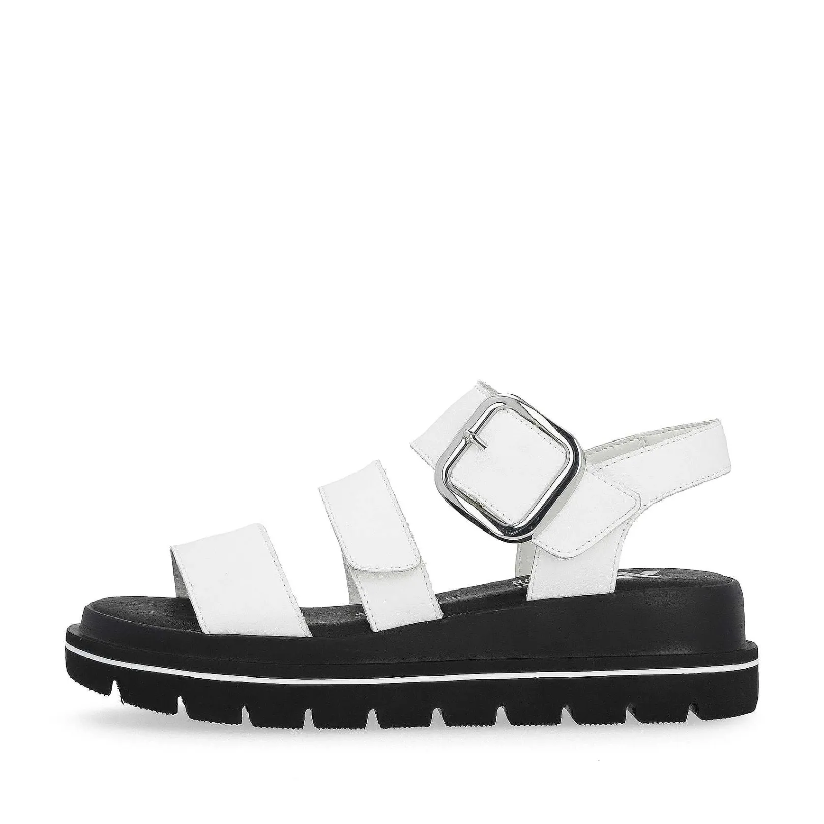 Hot Women'S Strappy Sandals Pearl White Ladies Sandals & Sandals