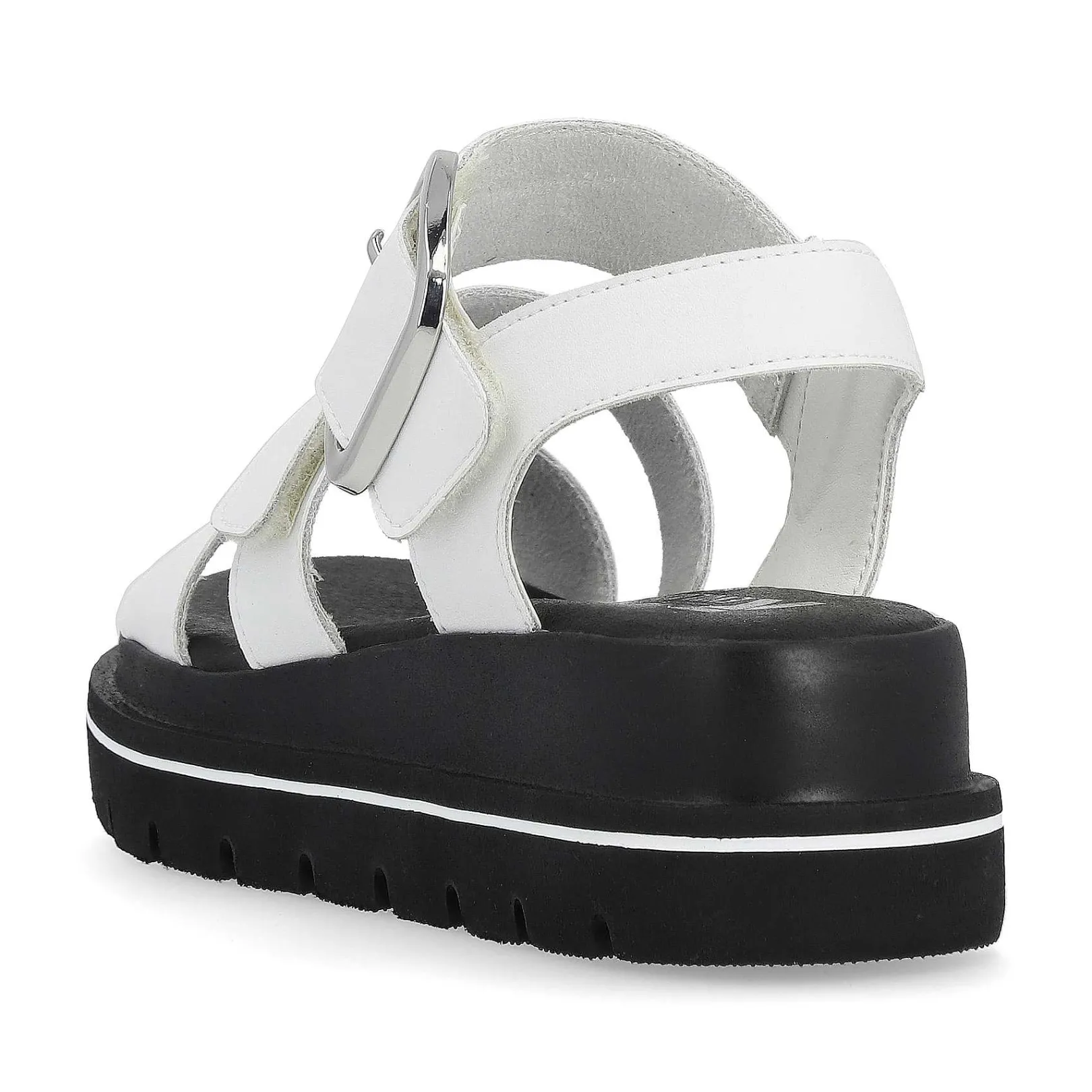 Hot Women'S Strappy Sandals Pearl White Ladies Sandals & Sandals