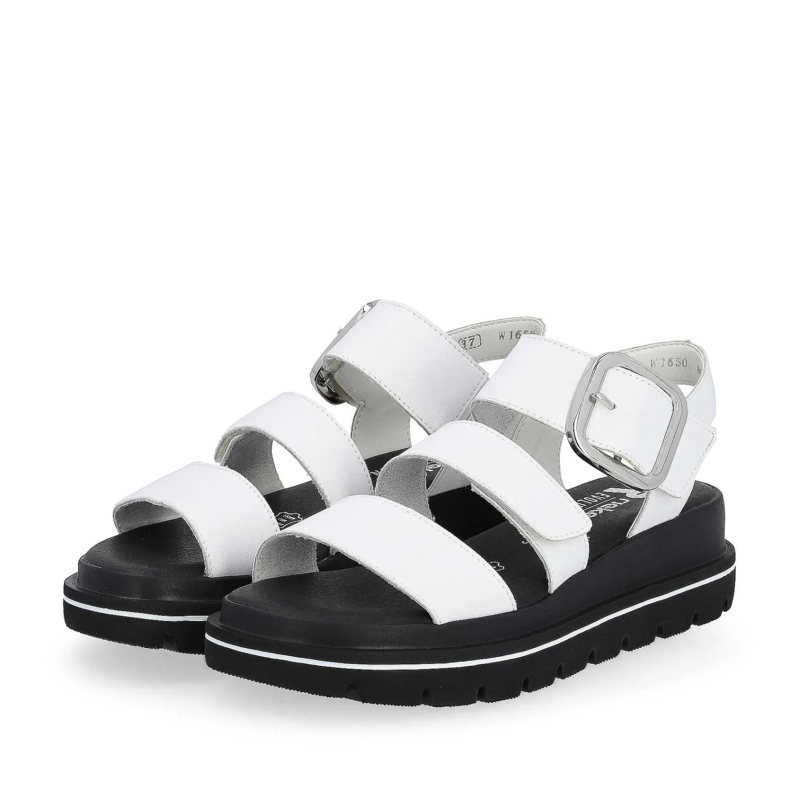 Hot Women'S Strappy Sandals Pearl White Ladies Sandals & Sandals
