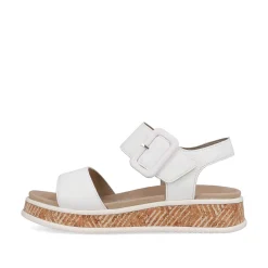 Discount Women'S Strappy Sandals Brilliant White Ladies Sandals & Sandals