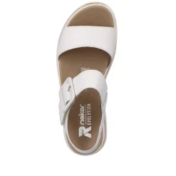 Discount Women'S Strappy Sandals Brilliant White Ladies Sandals & Sandals