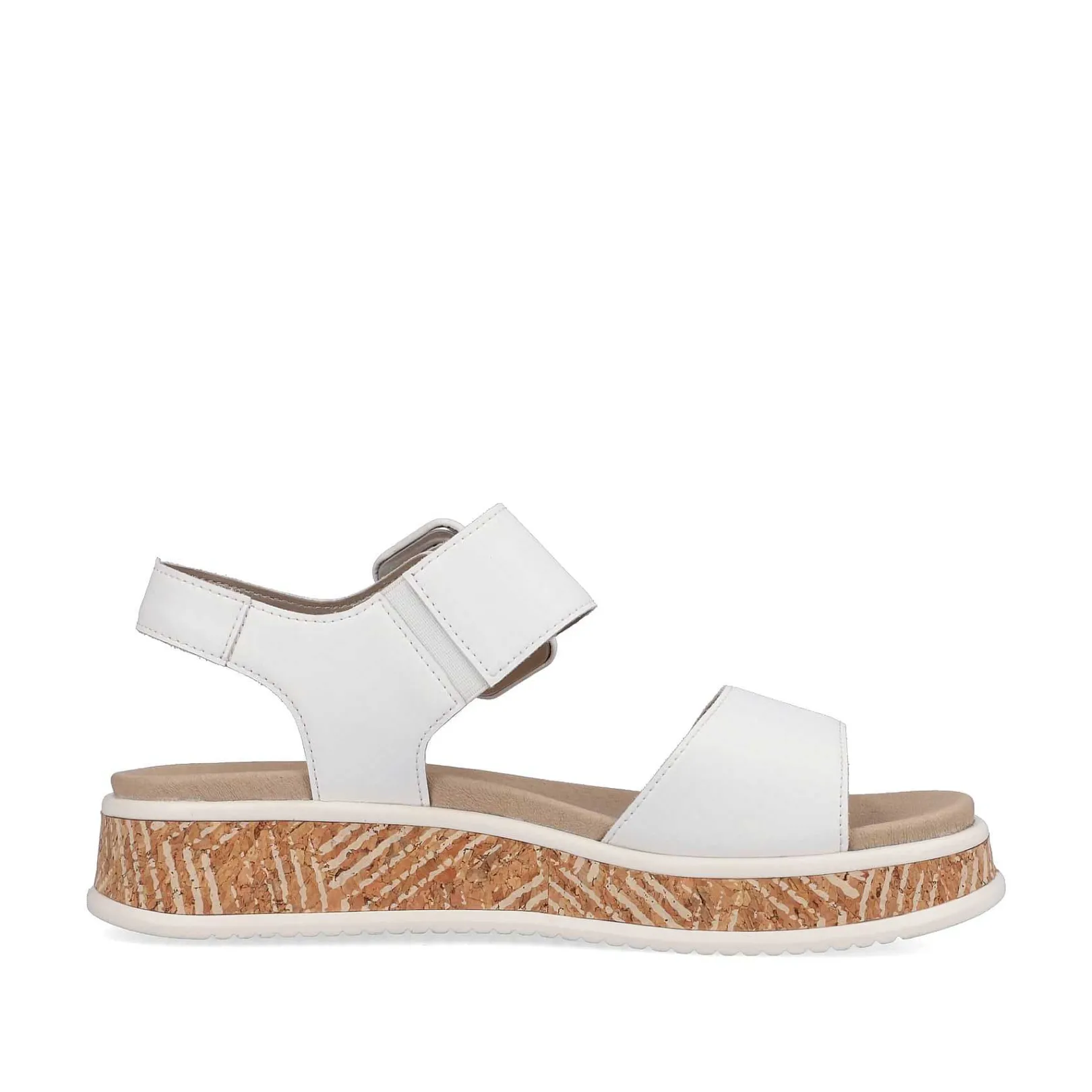 Discount Women'S Strappy Sandals Brilliant White Ladies Sandals & Sandals