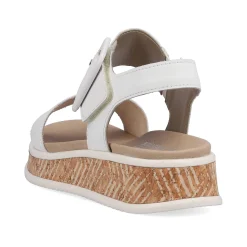 Discount Women'S Strappy Sandals Brilliant White Ladies Sandals & Sandals