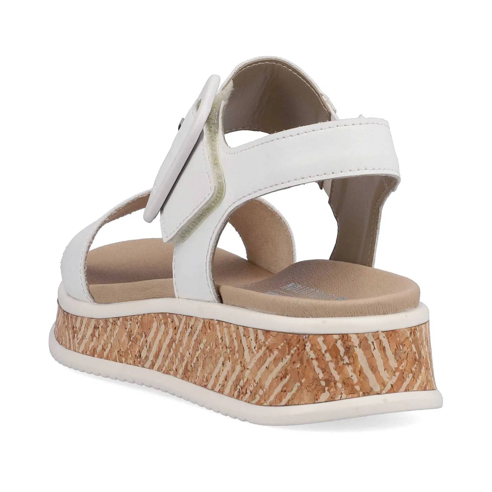 Discount Women'S Strappy Sandals Brilliant White Ladies Sandals & Sandals