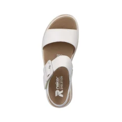 Discount Women'S Strappy Sandals Brilliant White Ladies Sandals & Sandals