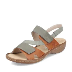 Clearance Women'S Strappy Sandals Green Grey Ladies Sandals & Sandals