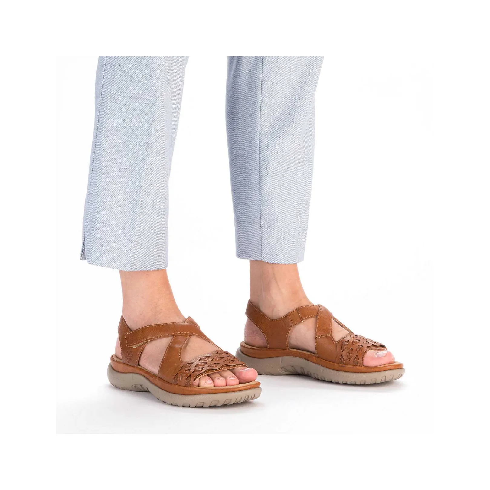 Clearance Women'S Strappy Sandals, Nut Brown Ladies Sandals & Sandals