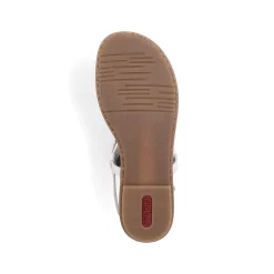 Outlet Women'S Strappy Sandals In Crystal White Ladies Sandals & Sandals