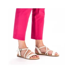 Best Women'S Strappy Sandals Light Beige Ladies Sandals & Sandals