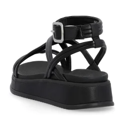 New Women'S Strappy Sandals Noir Ladies Sandals & Sandals
