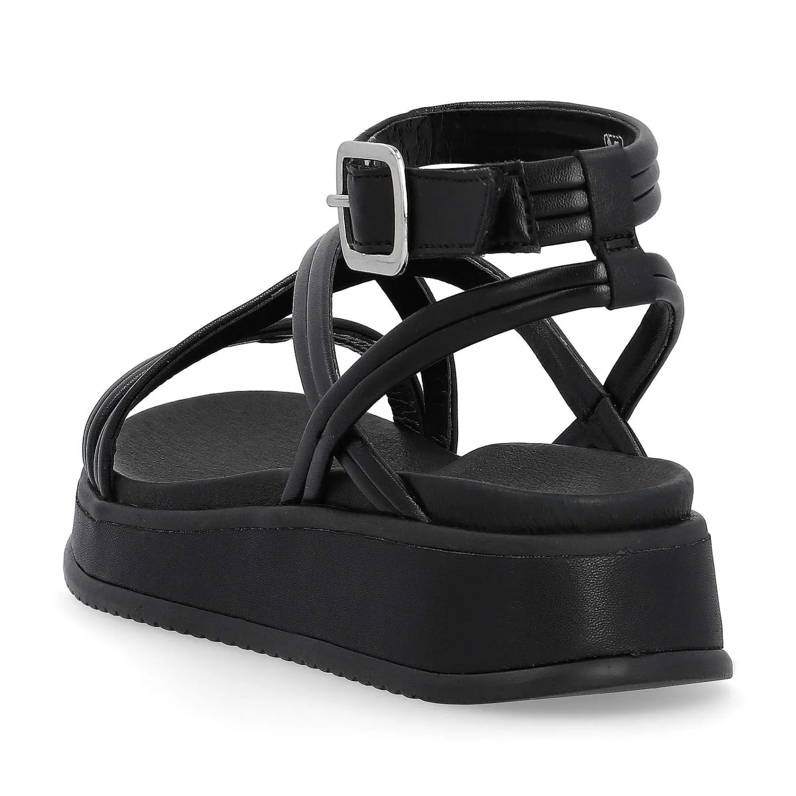 New Women'S Strappy Sandals Noir Ladies Sandals & Sandals