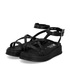New Women'S Strappy Sandals Noir Ladies Sandals & Sandals