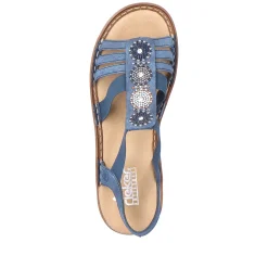 Hot Women'S Strappy Sandals Navy Blue Ladies Sandals & Sandals