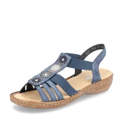 Hot Women'S Strappy Sandals Navy Blue Ladies Sandals & Sandals