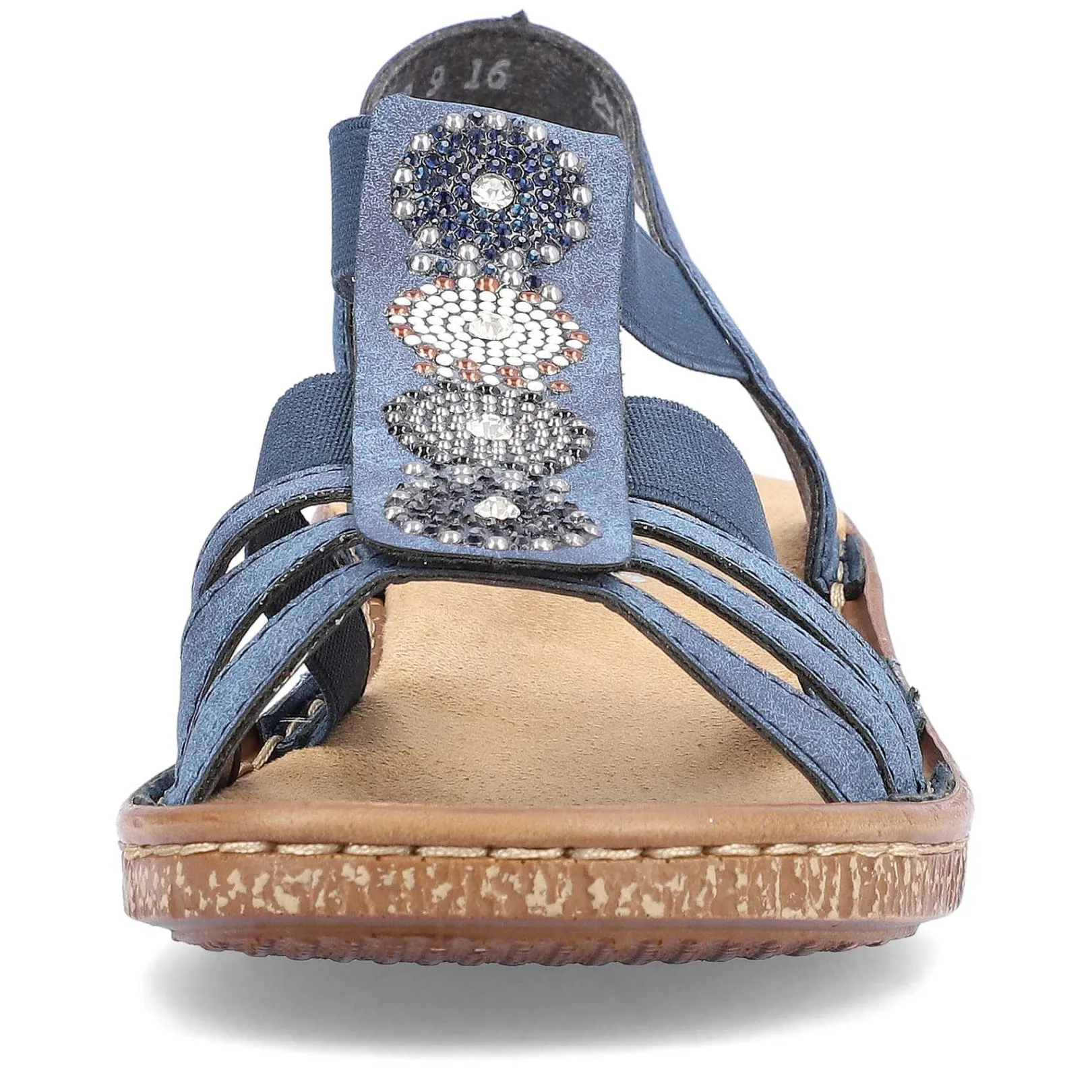 Hot Women'S Strappy Sandals Navy Blue Ladies Sandals & Sandals