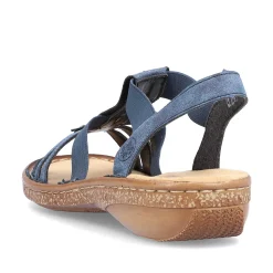 Hot Women'S Strappy Sandals Navy Blue Ladies Sandals & Sandals