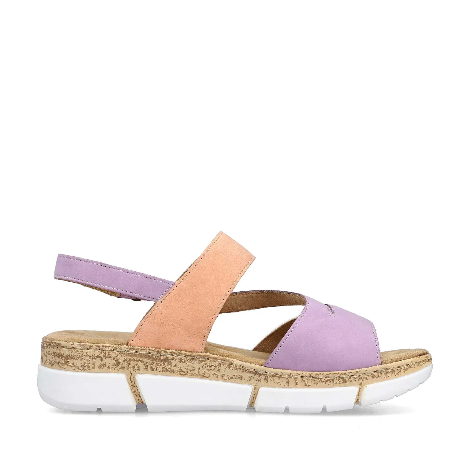 Discount Women'S Strappy Sandals In Pastel Colors Ladies Colorful Styles