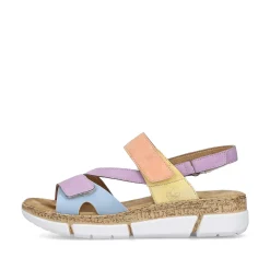 Discount Women'S Strappy Sandals In Pastel Colors Ladies Colorful Styles