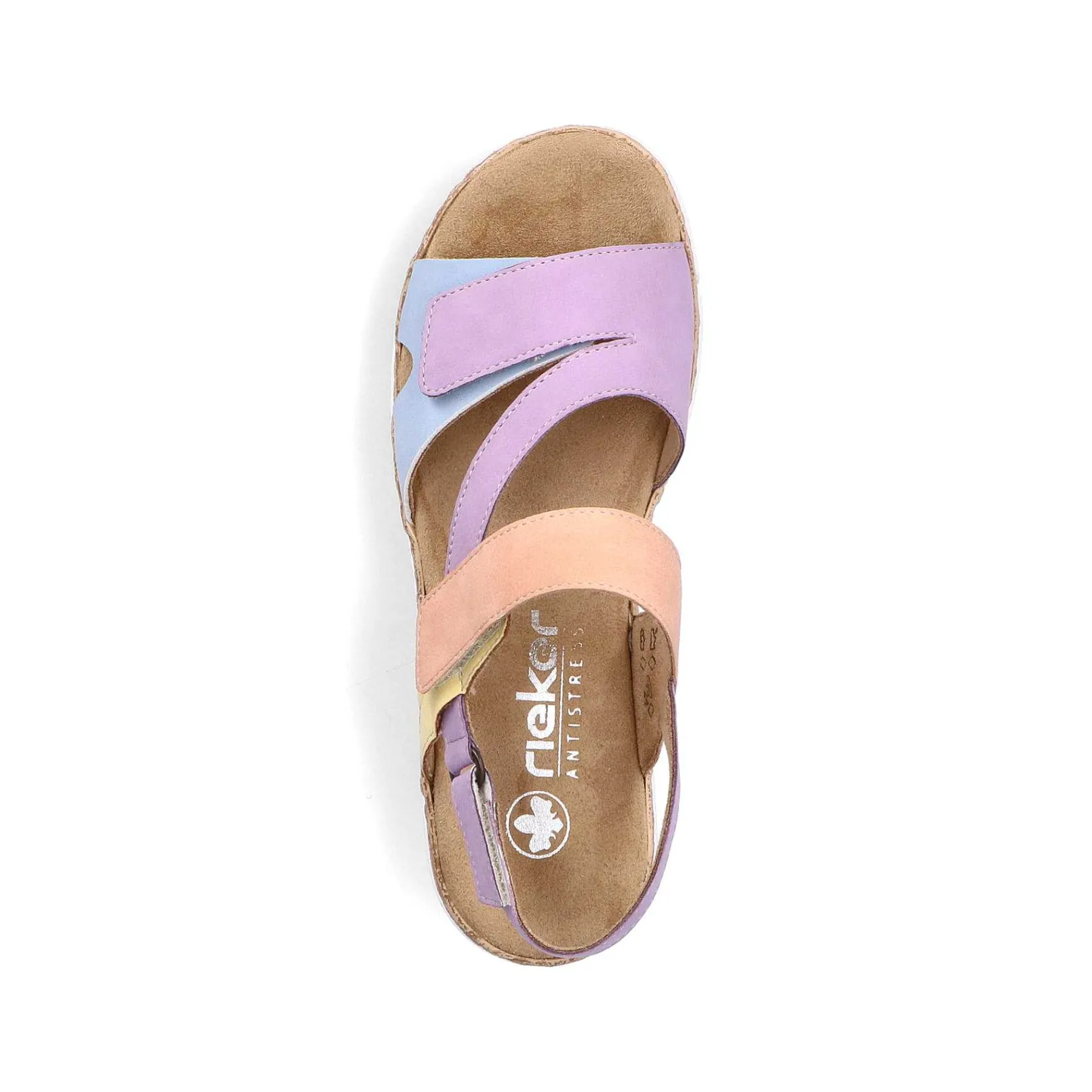 Discount Women'S Strappy Sandals In Pastel Colors Ladies Colorful Styles