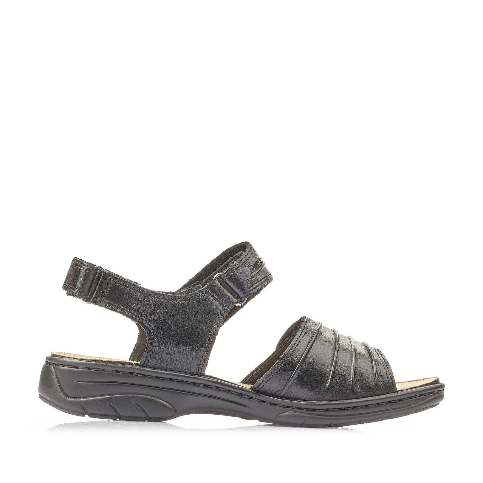 Outlet Women'S Strappy Sandals Night Black Ladies Sandals & Sandals