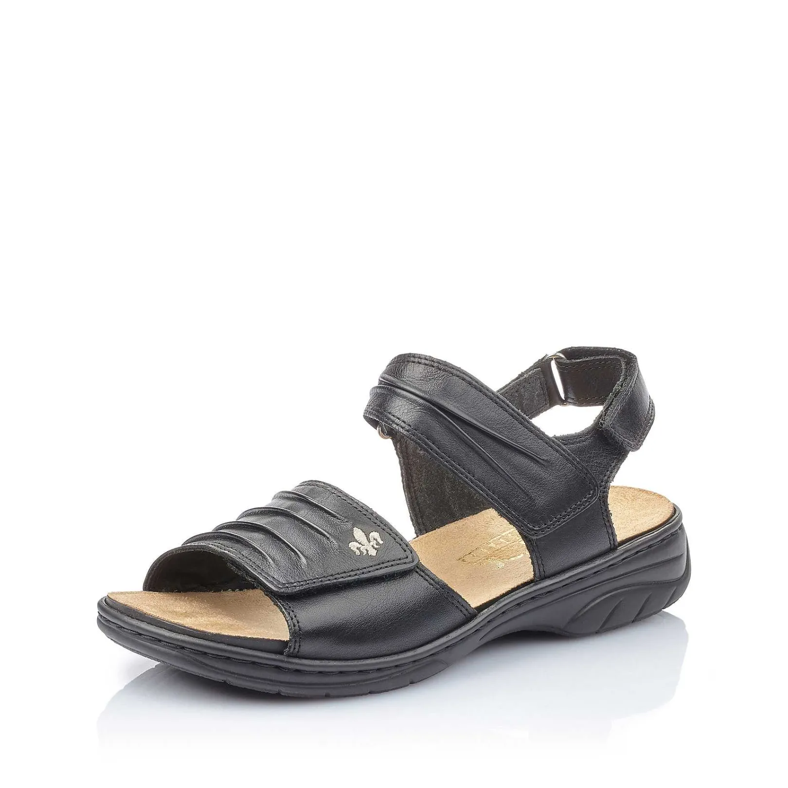 Outlet Women'S Strappy Sandals Night Black Ladies Sandals & Sandals