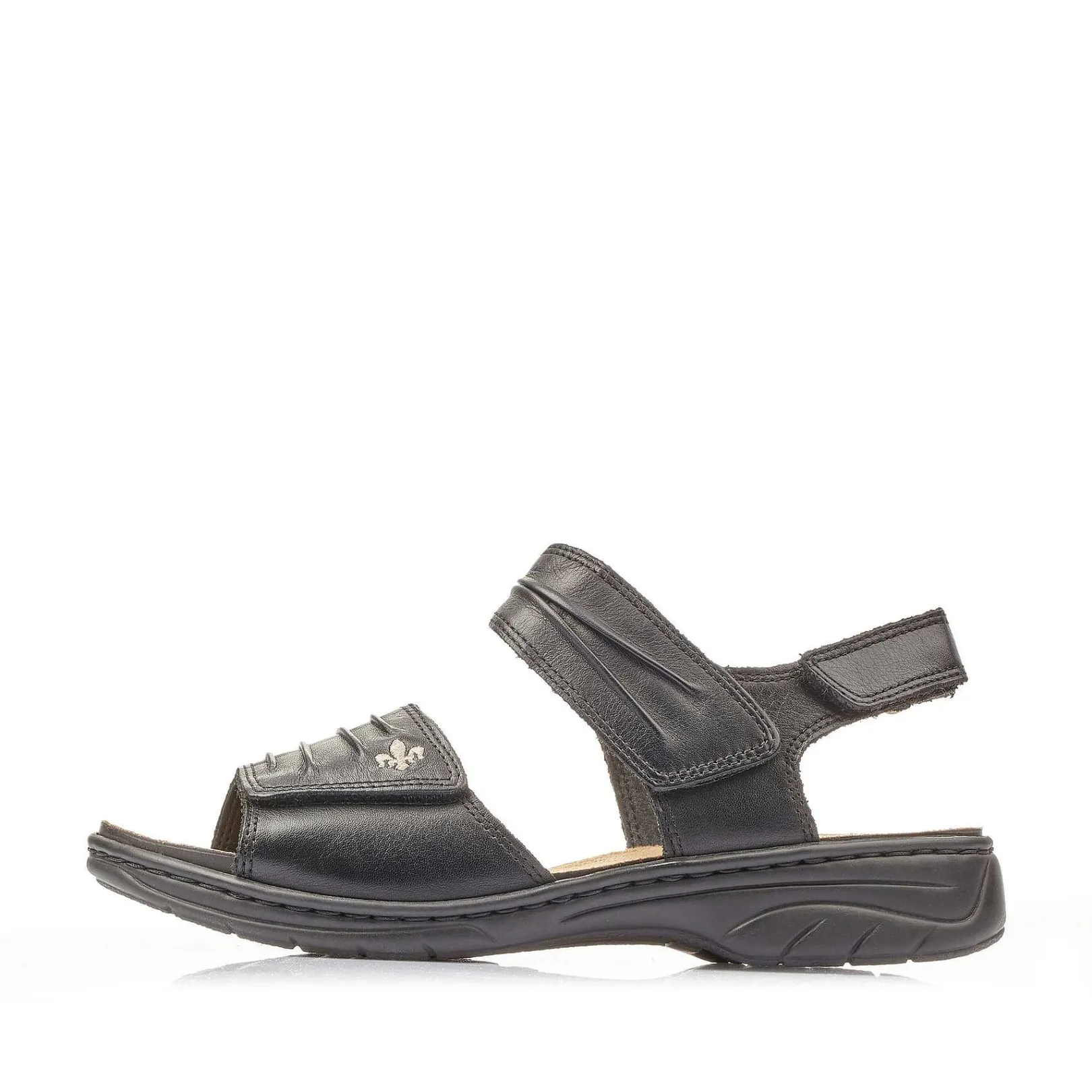 Outlet Women'S Strappy Sandals Night Black Ladies Sandals & Sandals