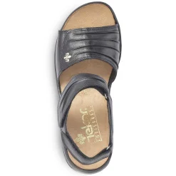 Outlet Women'S Strappy Sandals Night Black Ladies Sandals & Sandals