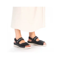 Women'S Strappy Sandals Steel Blue Ladies Sandals & Sandals