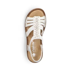 Outlet Women'S Strappy Sandals Light Beige Ladies Sandals & Sandals