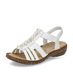 Outlet Women'S Strappy Sandals Light Beige Ladies Sandals & Sandals