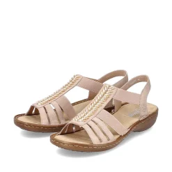 Clearance Women'S Strappy Sandals Soft Pink Ladies Sandals & Sandals