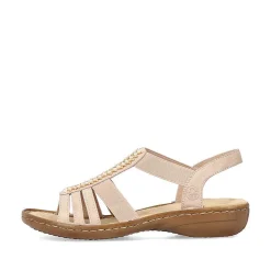 Clearance Women'S Strappy Sandals Soft Pink Ladies Sandals & Sandals