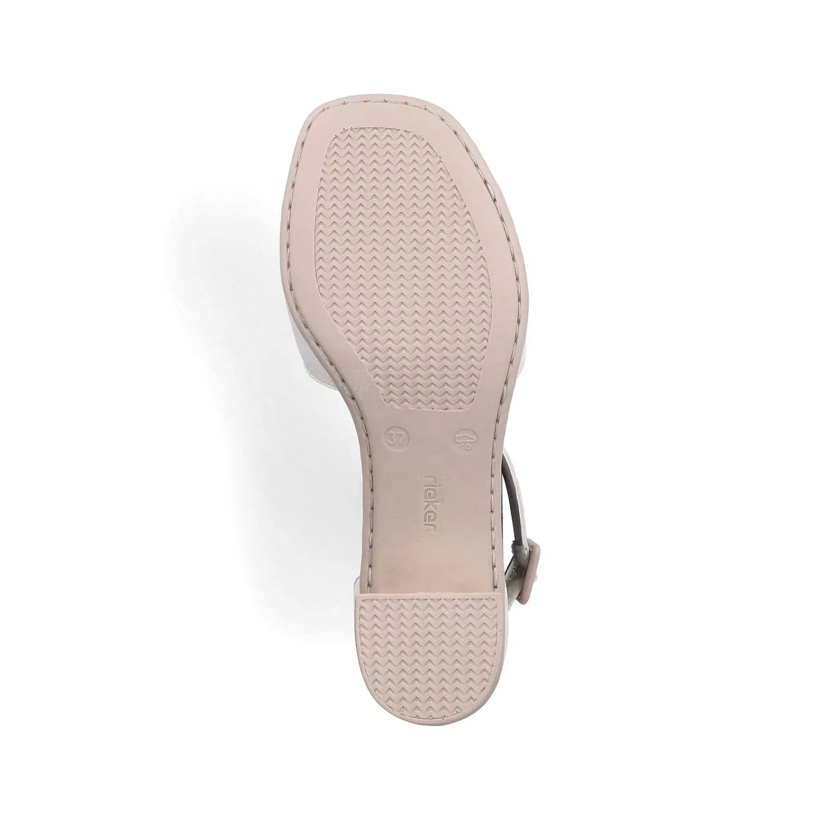 Hot Women'S Strappy Sandals Light Beige Ladies Heeled Shoes