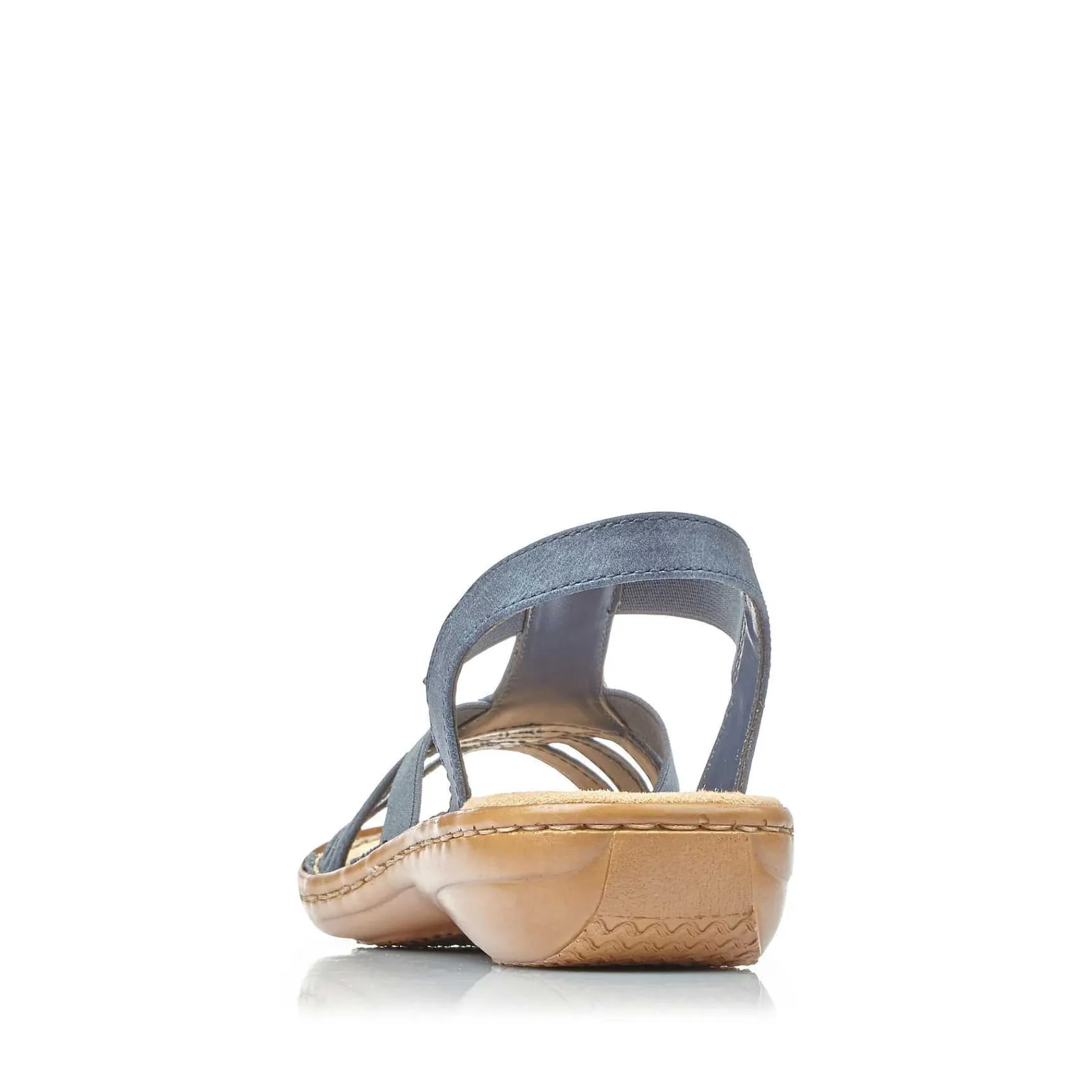 Hot Women'S Strappy Sandals Slate Blue Ladies Sandals & Sandals