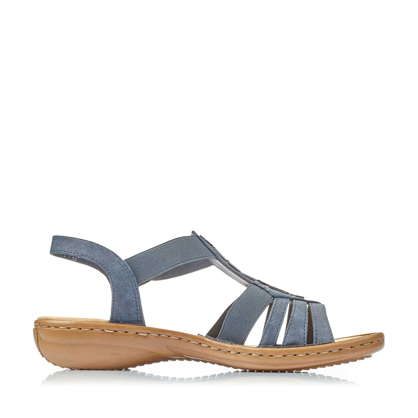 Hot Women'S Strappy Sandals Slate Blue Ladies Sandals & Sandals