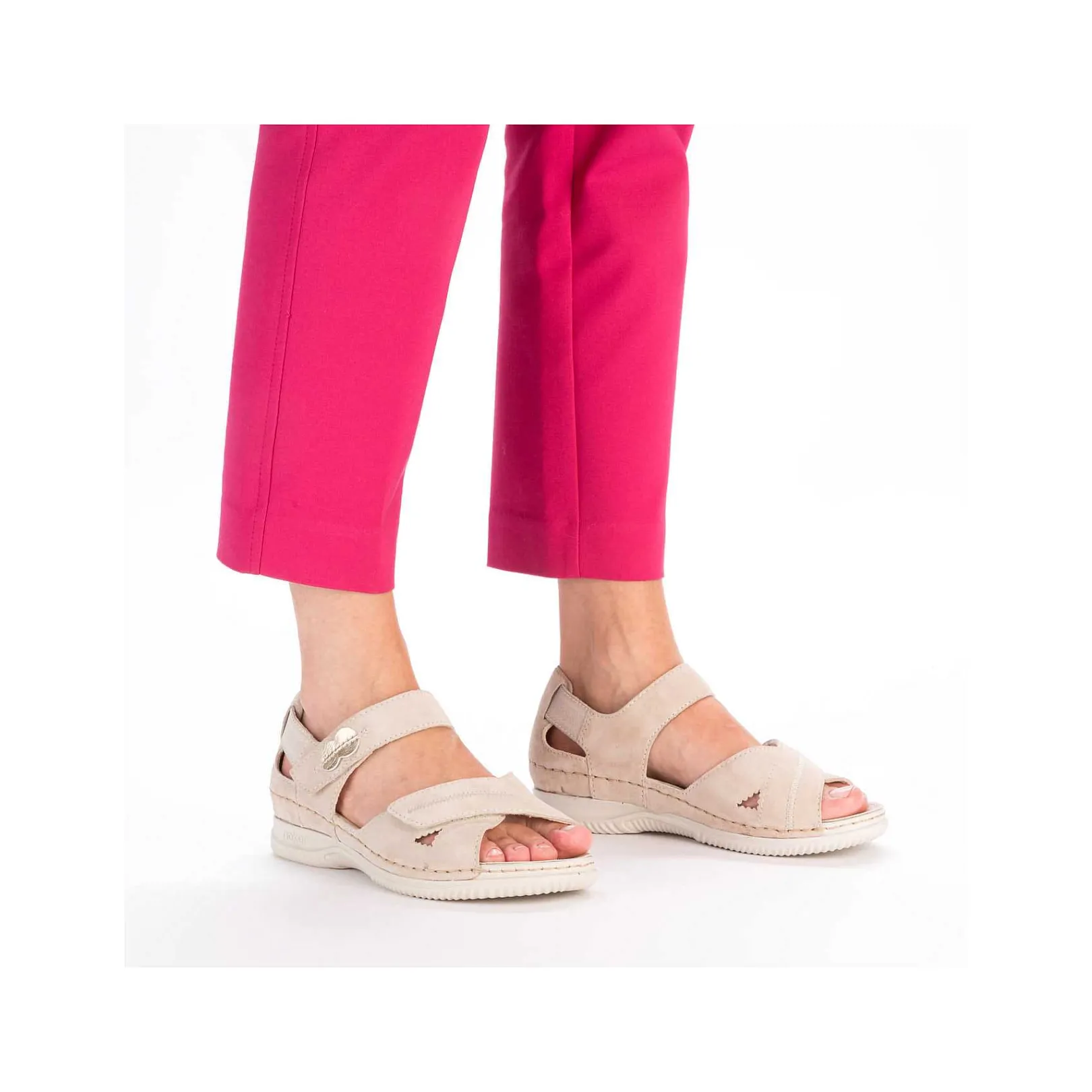 Clearance Women'S Strappy Sandals Light Beige Ladies Sandals & Sandals