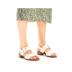 Online Women'S Strappy Sandals Light Beige Ladies Sandals & Sandals