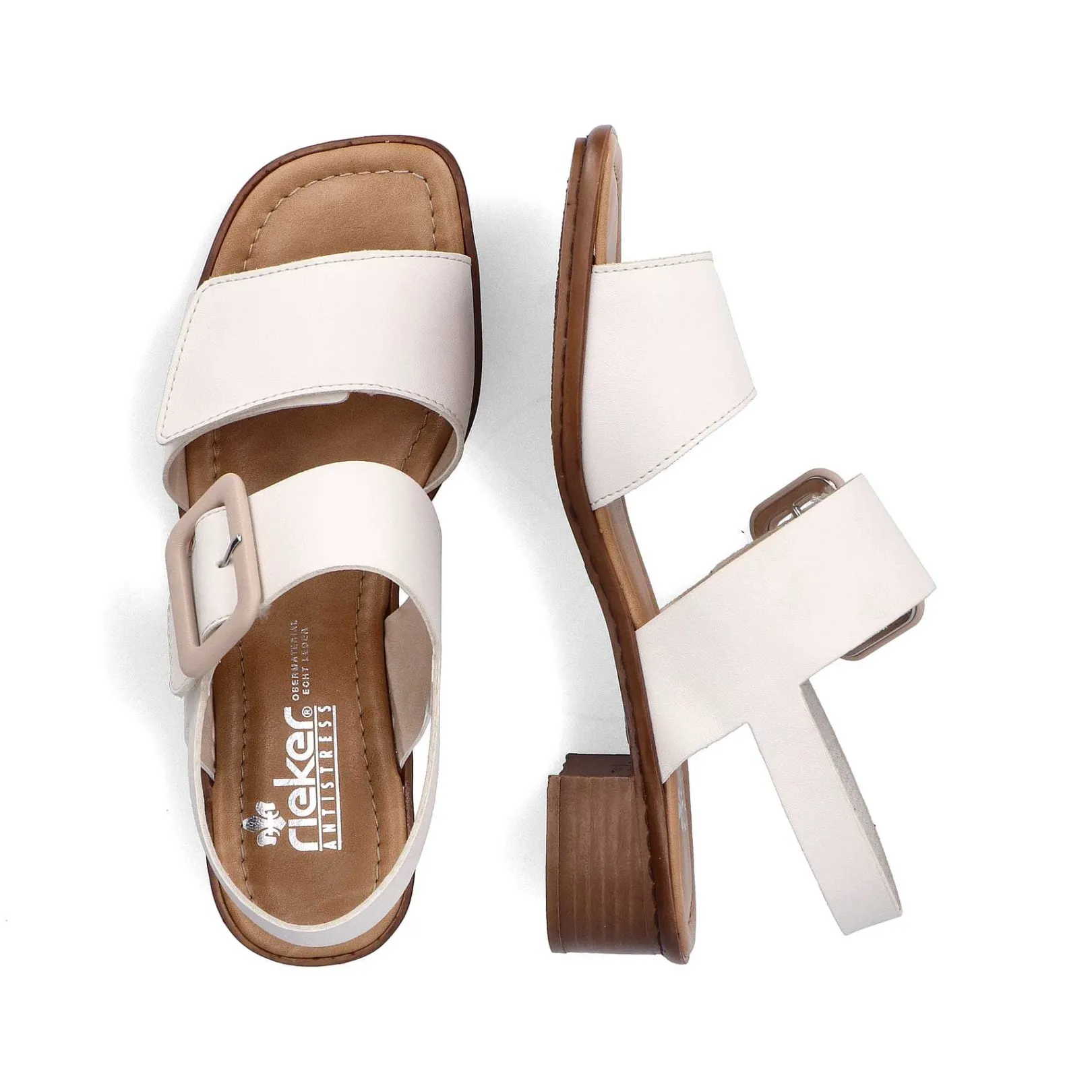 Online Women'S Strappy Sandals Light Beige Ladies Sandals & Sandals