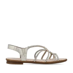 Outlet Women'S Strappy Sandals Light Beige Men'S Summer Shoes