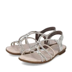 Outlet Women'S Strappy Sandals Light Beige Men'S Summer Shoes