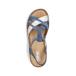 Best Women'S Strappy Sandals Pacific Blue Ladies Sandals & Sandals