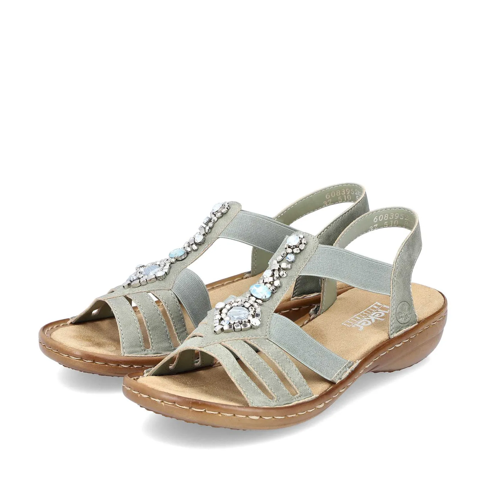 Outlet Women'S Strappy Sandals Mint Green Ladies Sandals & Sandals