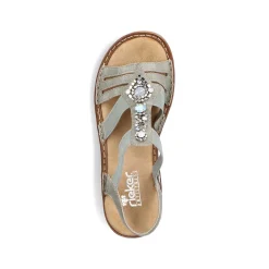 Outlet Women'S Strappy Sandals Mint Green Ladies Sandals & Sandals